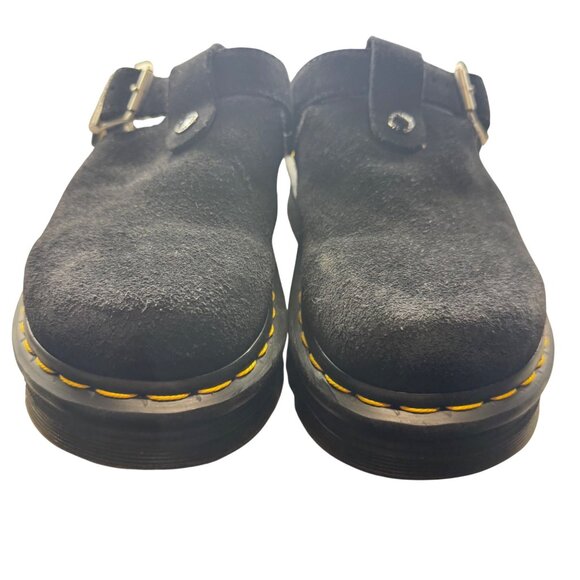 Dr. Martens Zebzag Suede Slingback Platform Mules Unisex W 7/ M 6 - Picture 4 of 11